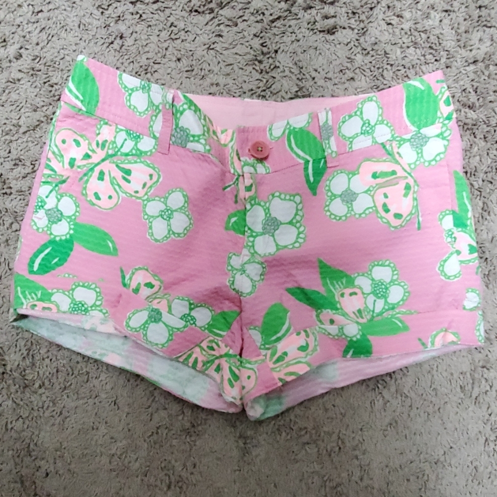Lilly Pulitzer floral shorts